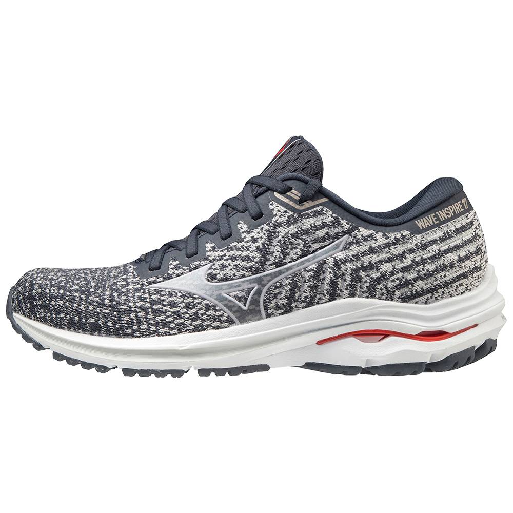 Damske Bezecke Topanky Mizuno Wave Inspire 17 WAVEKNIT Siva Vypredaj VLKF43509